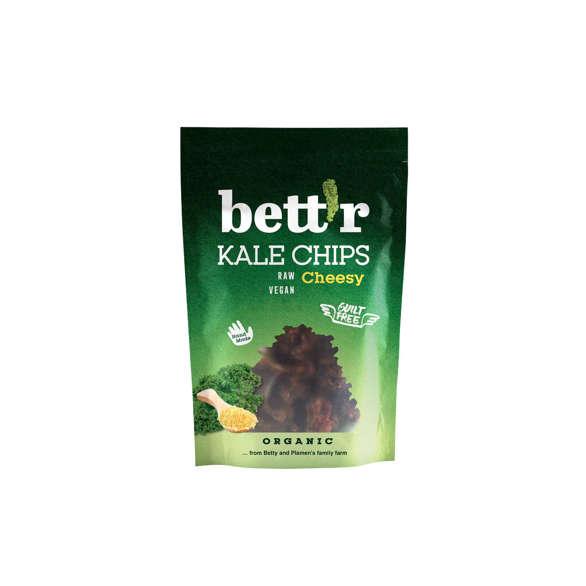 Fodros kelkáposzta chips - Sajtos - bio - 30g