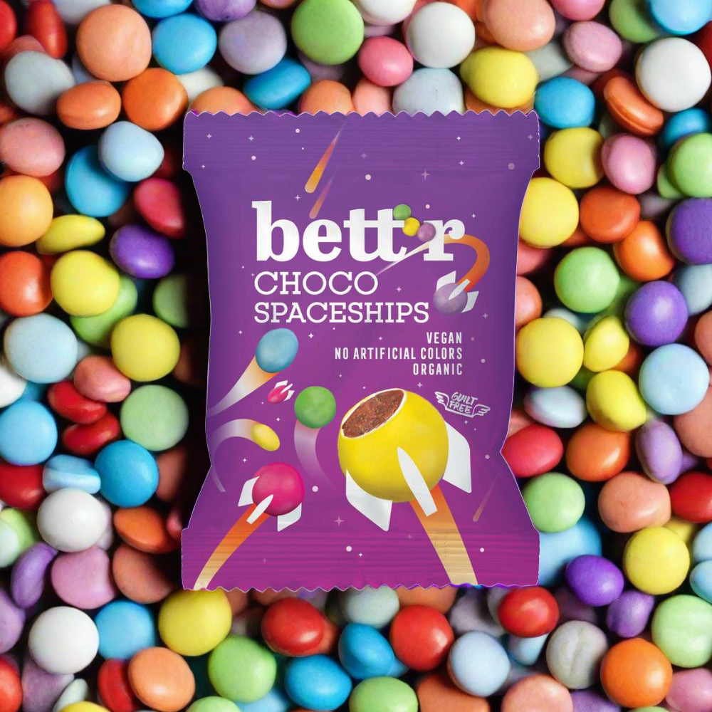 Csokis drazsék - bio - 70g