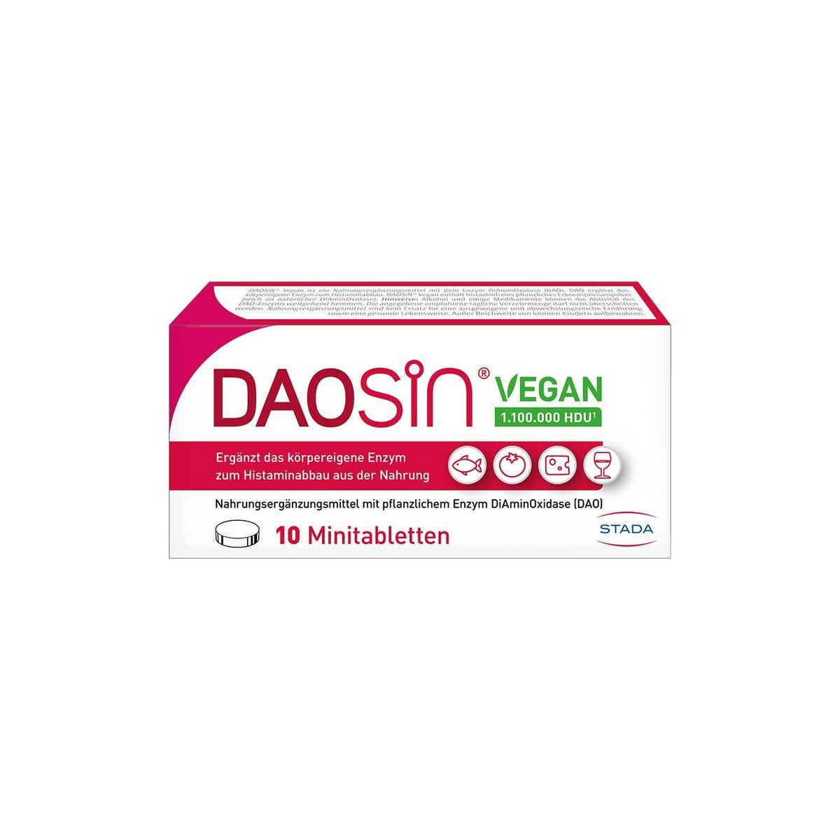 Vegán Daosin tabletta - 10db