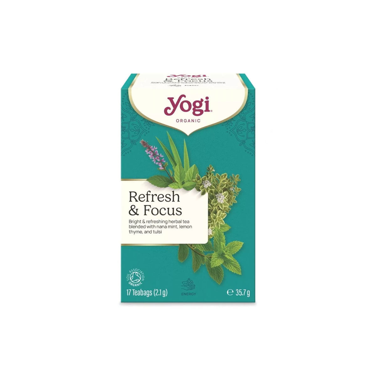 Yogi Bio tea frissesség és fókusz - 17db