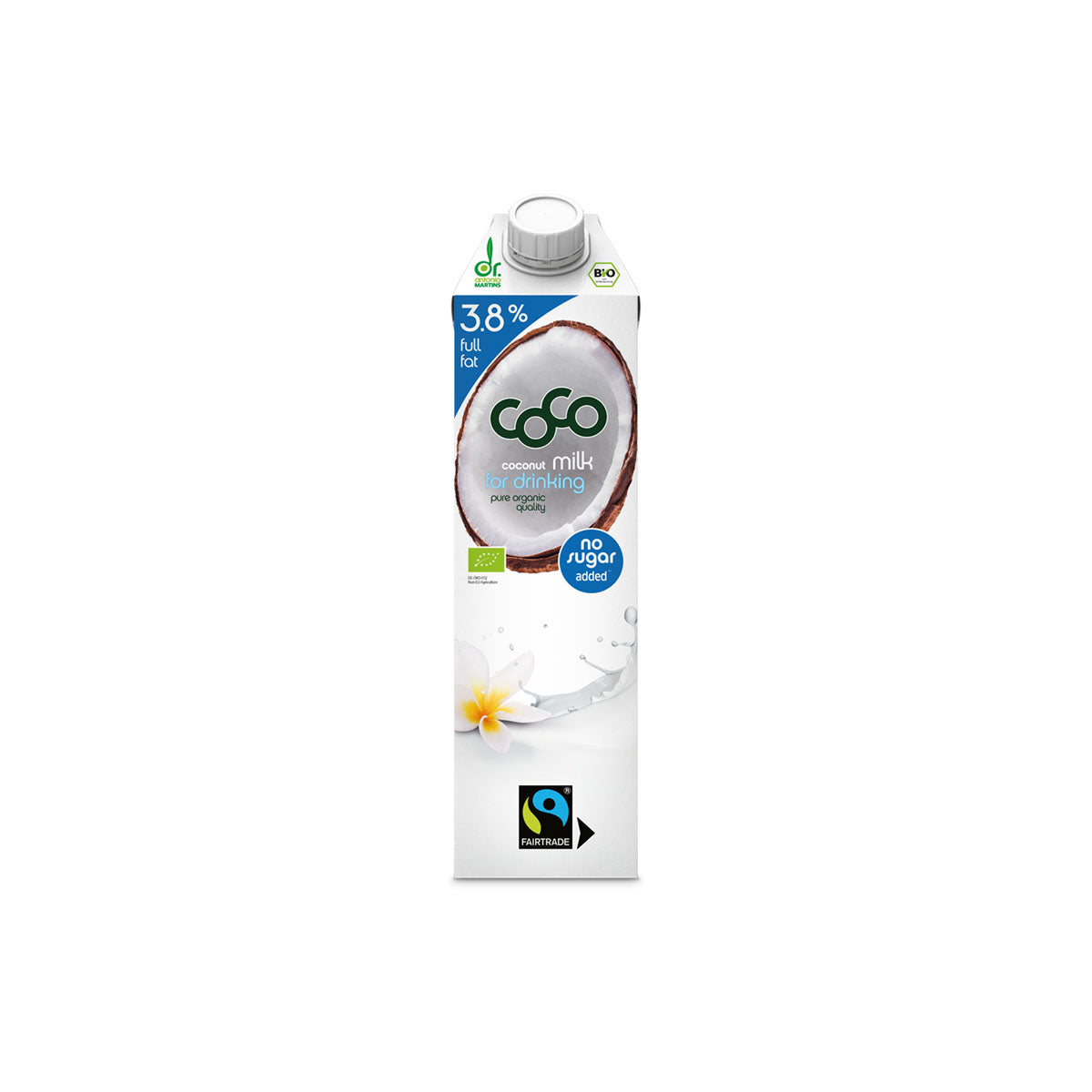 GreenCoco Bio Kókusztej 3,8 % - 1000ml