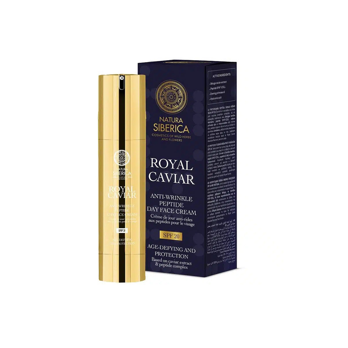 Royal-Caviar-Peptides-ranctalanito-nappali-arckrem-SPF20-50ml