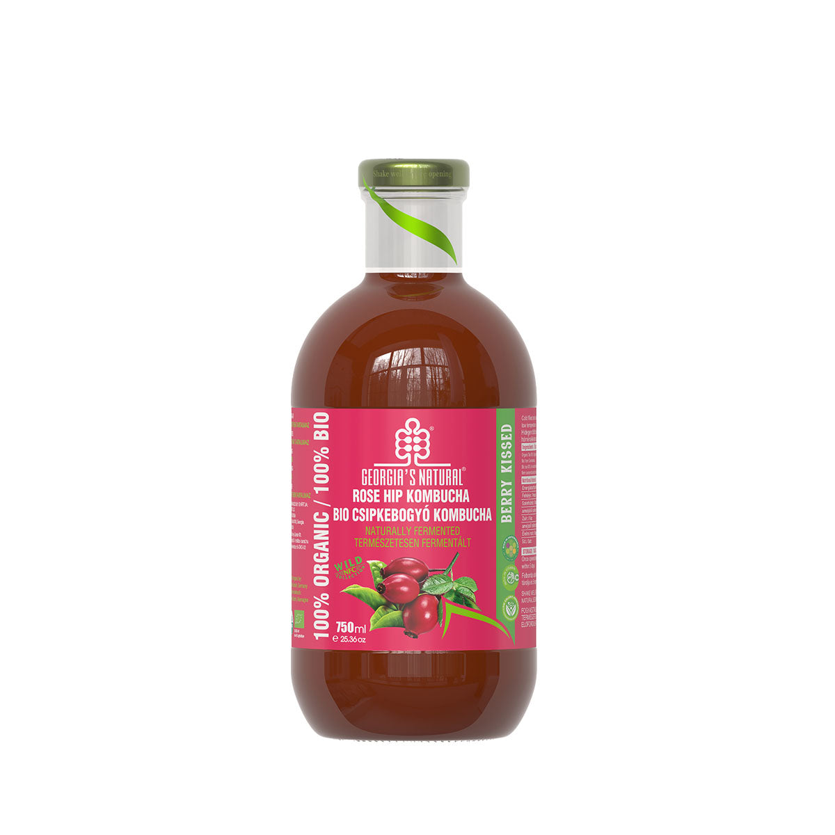 GN Bio Csipkebogyó Kombucha - 750ml DRS