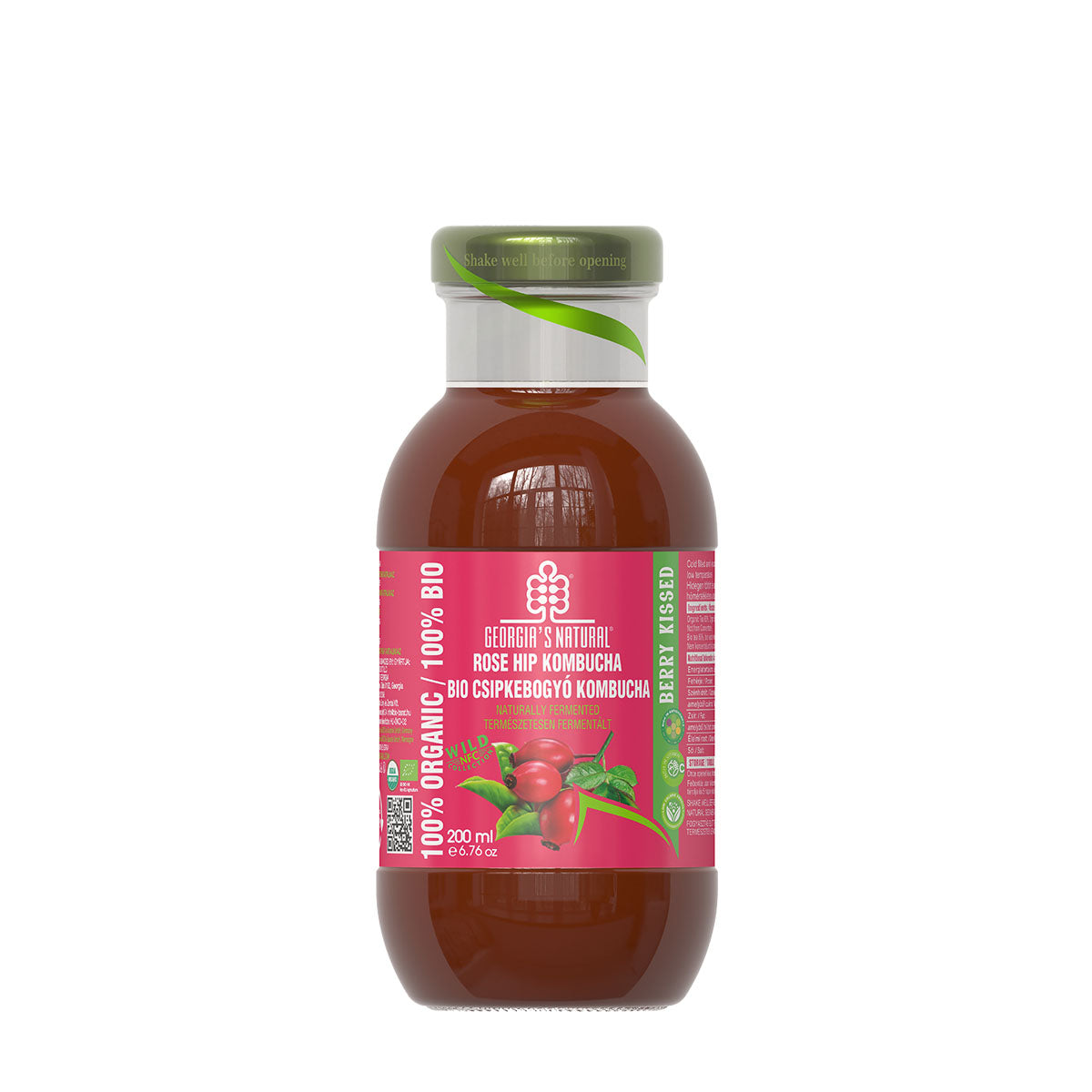 GN Bio Csipkebogyó Kombucha - 200ml DRS