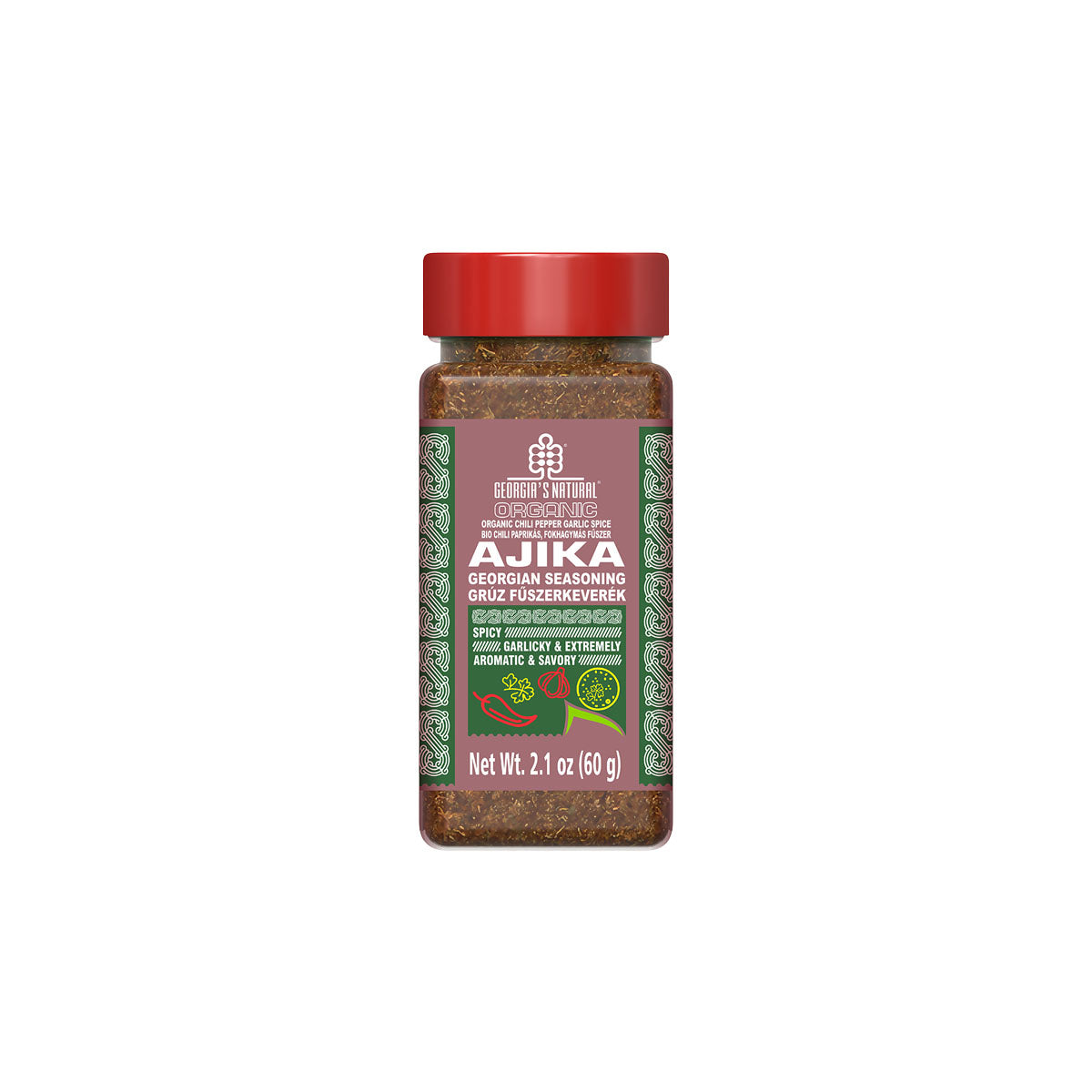 GN Bio Chili Paprkiás Fokhagyma Fűszer 'Ajika' - 60g