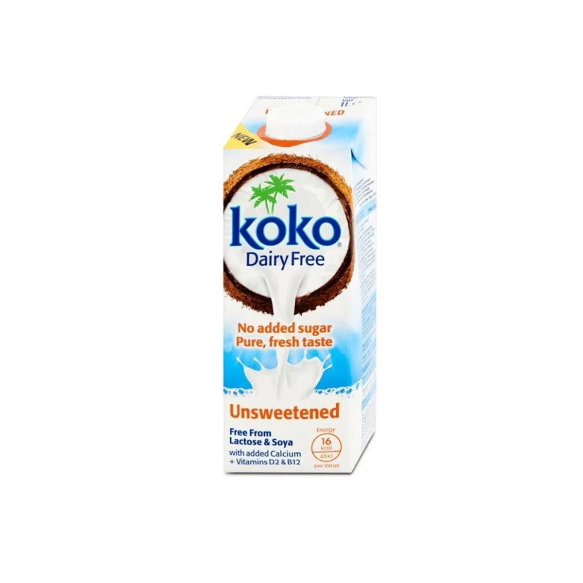 Kókusztejital Natúr Cukormentes - 1000 ml