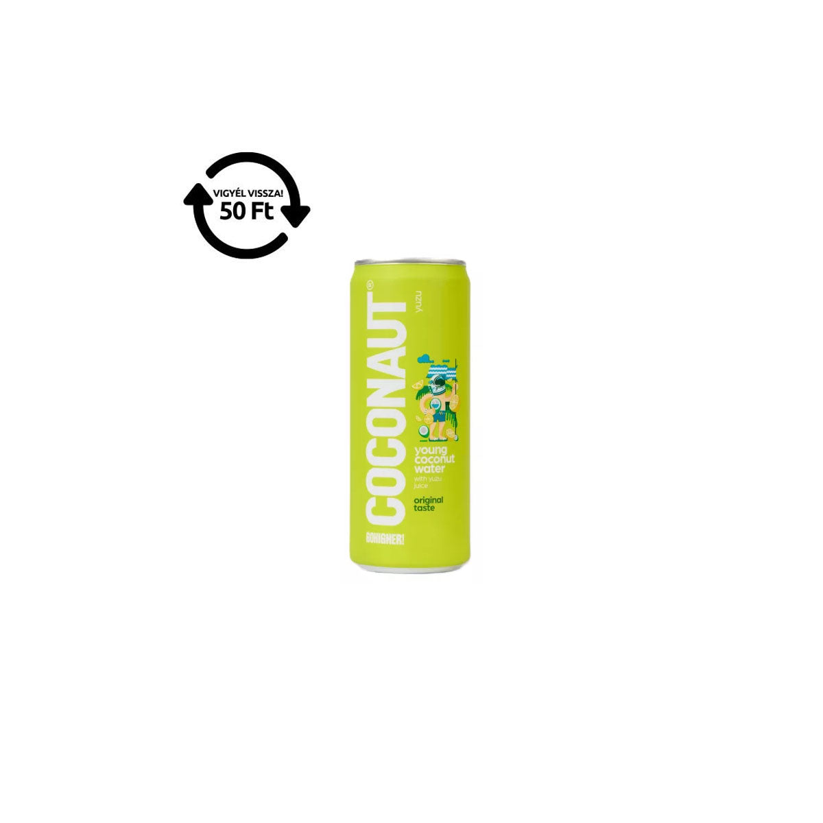 kókuszvíz yuzu - 320 ml DRS