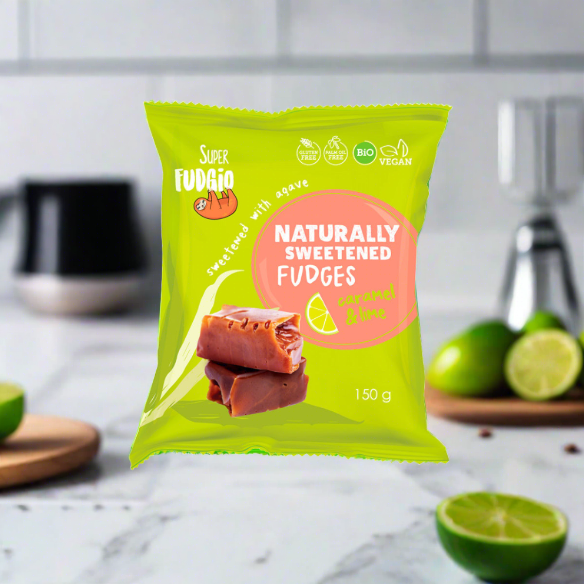 Agavé-Lime karamella tejmentes - bio - 150g