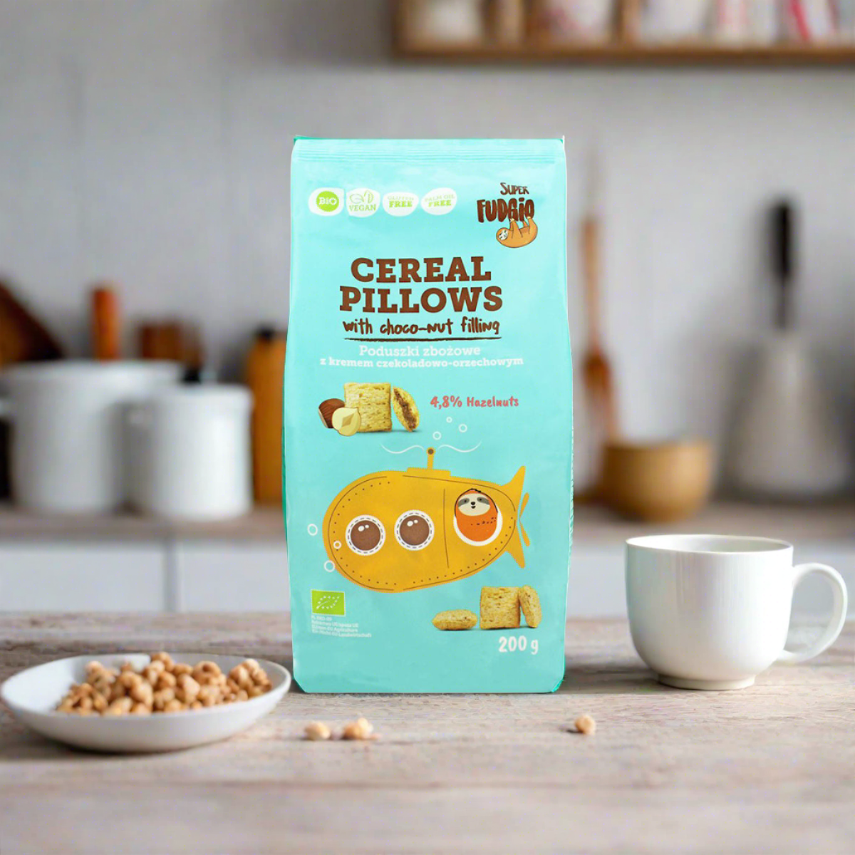 Törökmogyorós gluténmentes párnák - bio - 200g