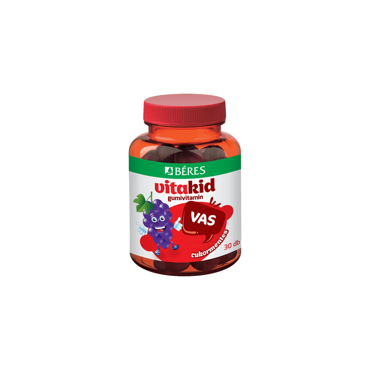 Vitakid Vas gumitabletta - 30db
