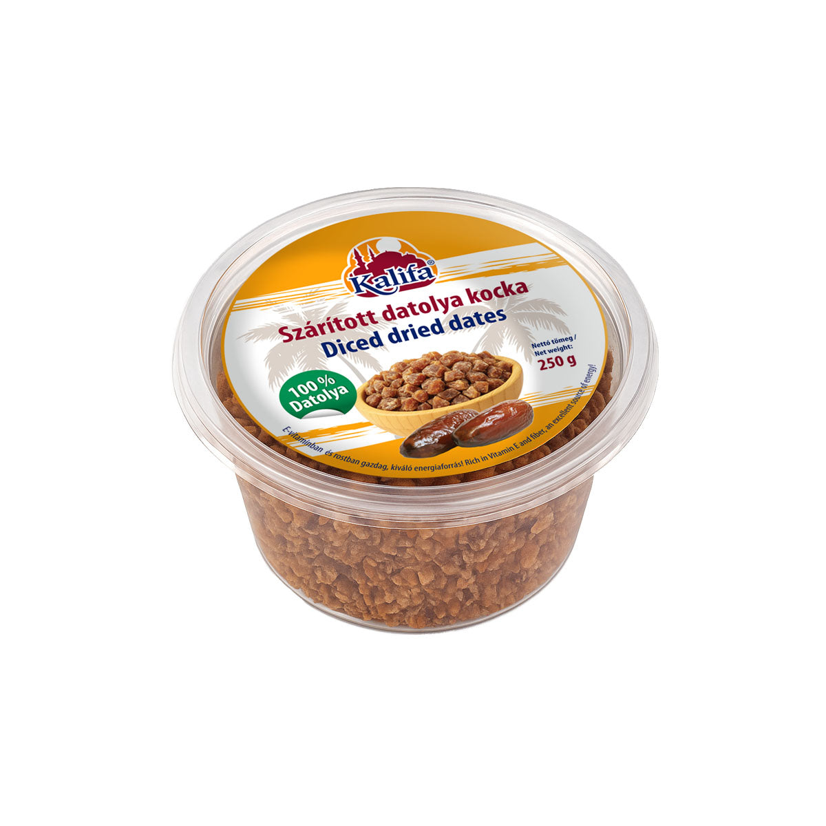 Kalifa datolya kocka szárított - 250g