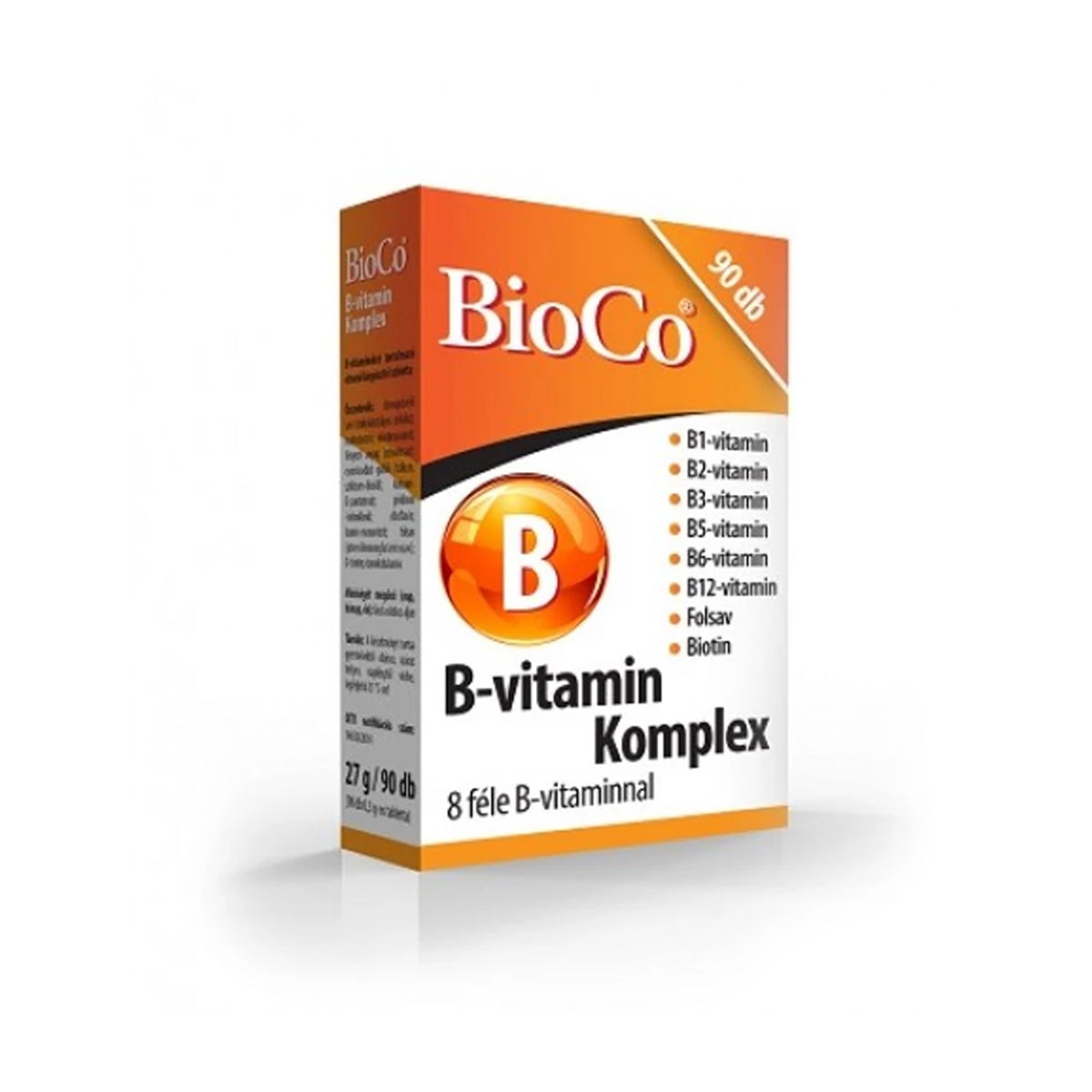 B-vitamin-Komplex-Tabletta-90db