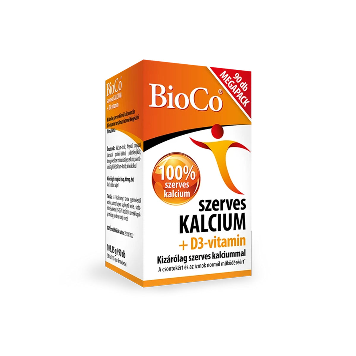 Szerves-Kalcium+D3-vitamin-tabletta-90db