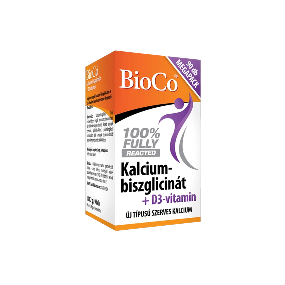 Kalcium-biszglicinat-Tabletta-90db