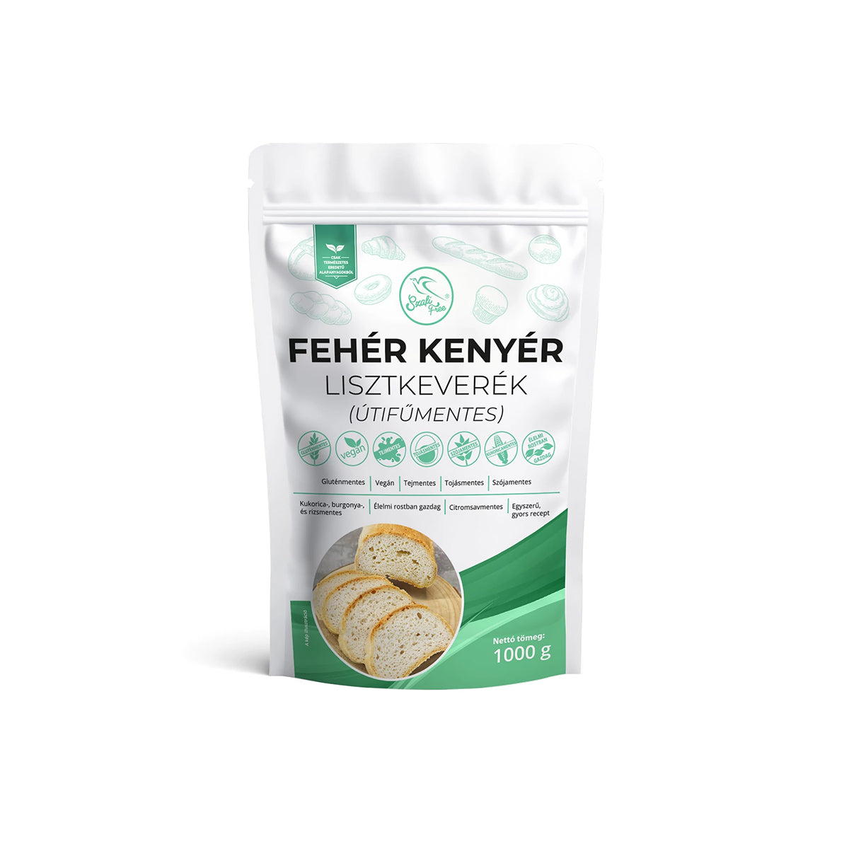 Szafi Free Fehér kenyér lisztkeverék - gluténmentes - 1000g
