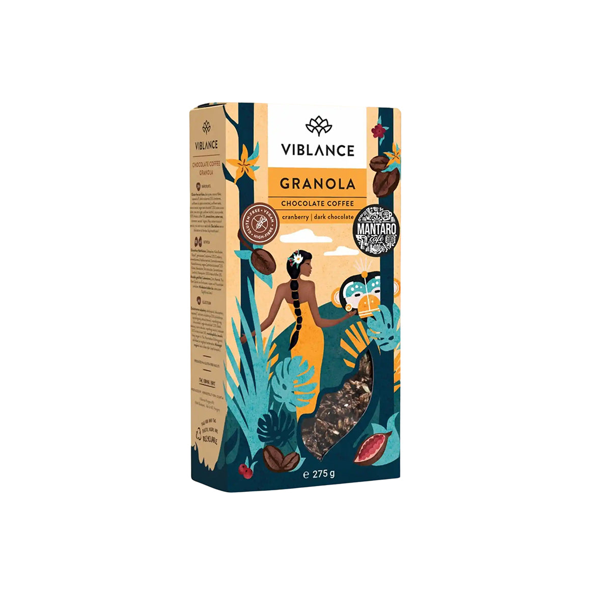 Csokoládés-kávés granola - 275g