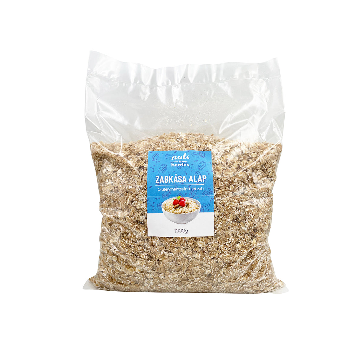 Zabkása alap gluténmentes, teljes kiőrlésű - 1000g