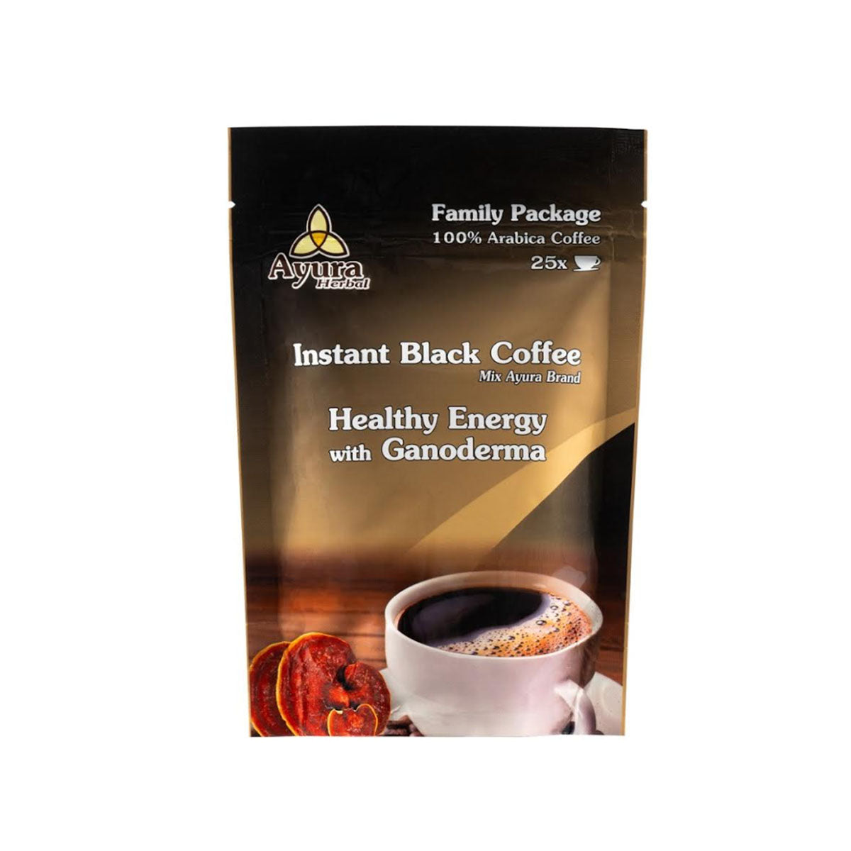 Ayura fekete kávé ganoderma gombával - 100 g