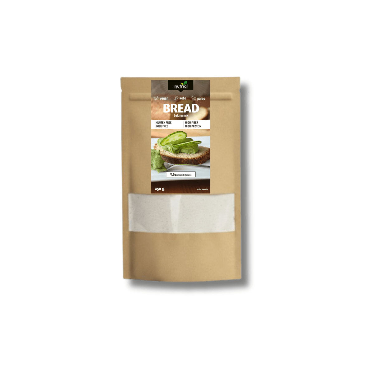 iNutrial Keto Vegan Bread Mix - 250g