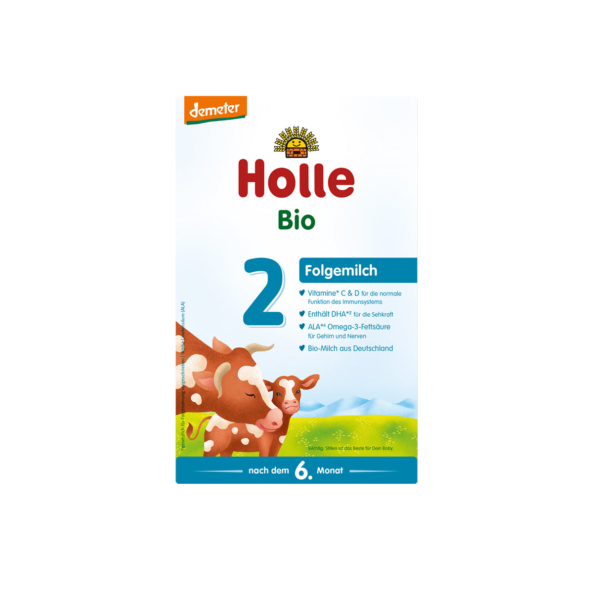 Tehéntej alapú 2-es csecsemőtápszer - bio - 600g