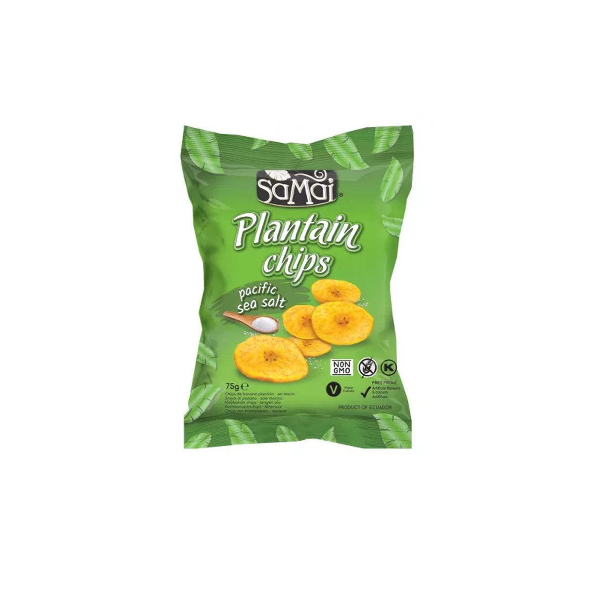 Plantain - tengeri sós főzőbanán chips - 75g