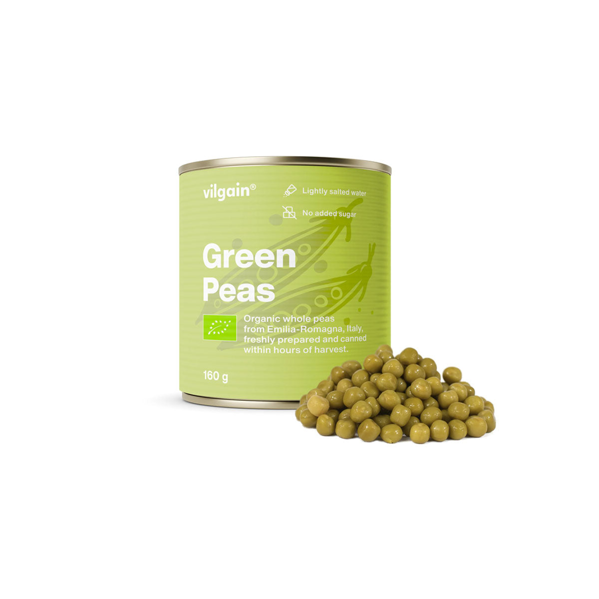 Vilgain Bio Zöldborsó - 160g