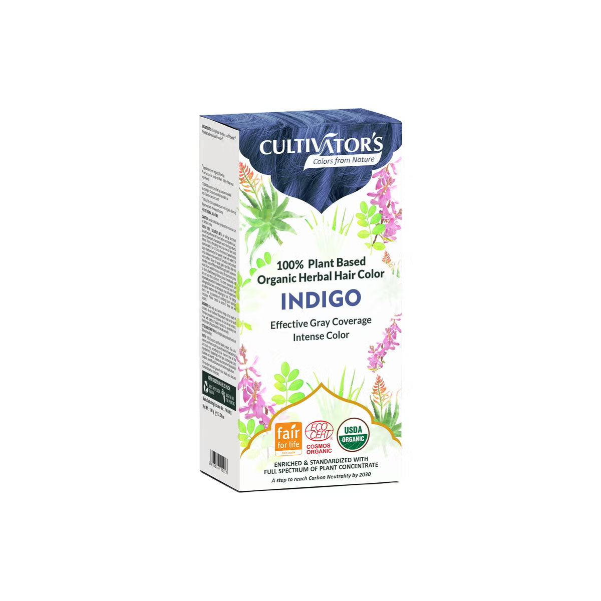 Cultivators bio növényi hajfesték indigó - 100 g