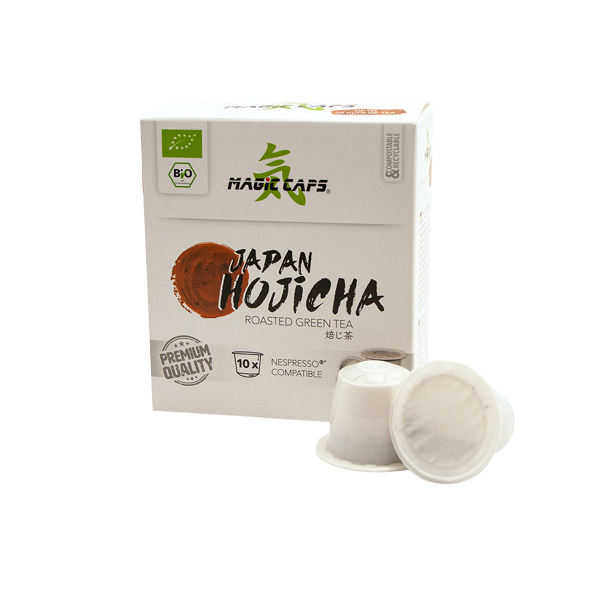 Bio Japán Hojicha tea kapszula - 10 db