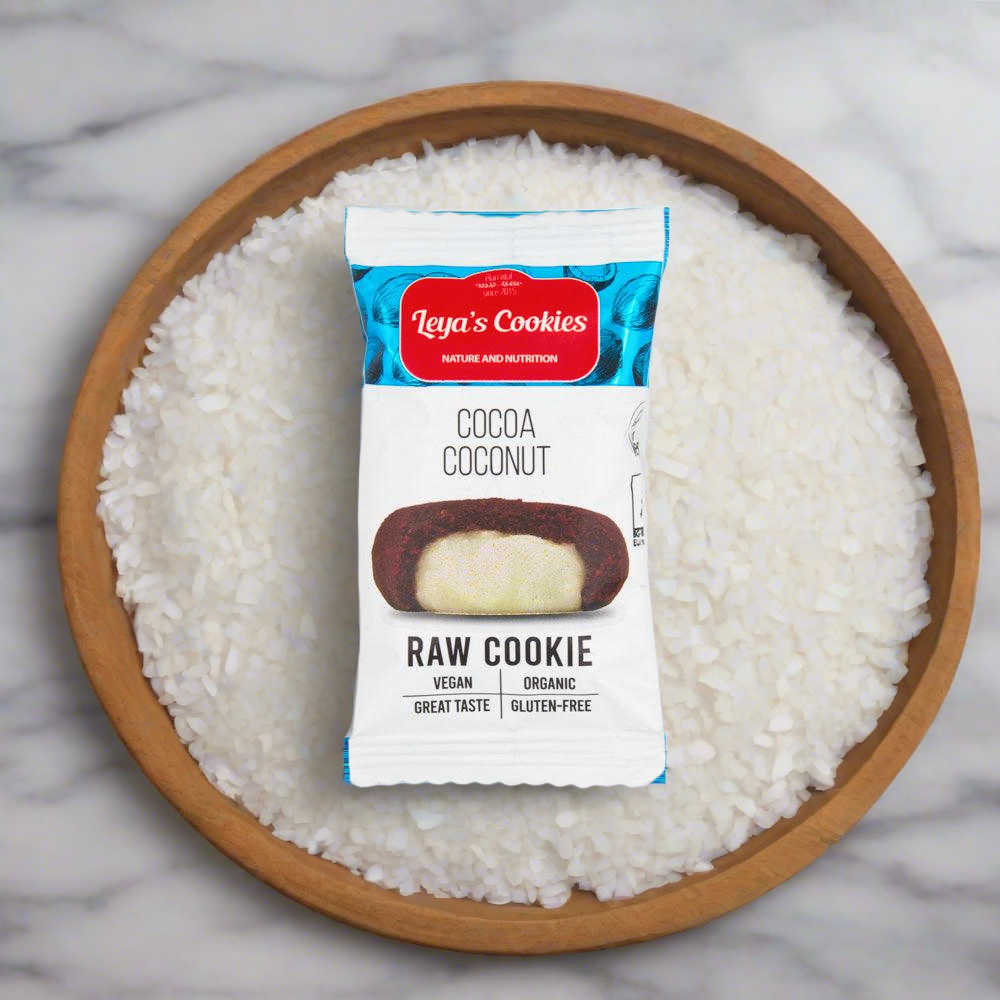Kókuszos-kakaós Leya's Cookies - bio