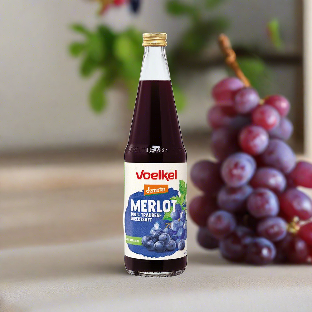 Merlot szőlő - 700 ml - bio - demeter