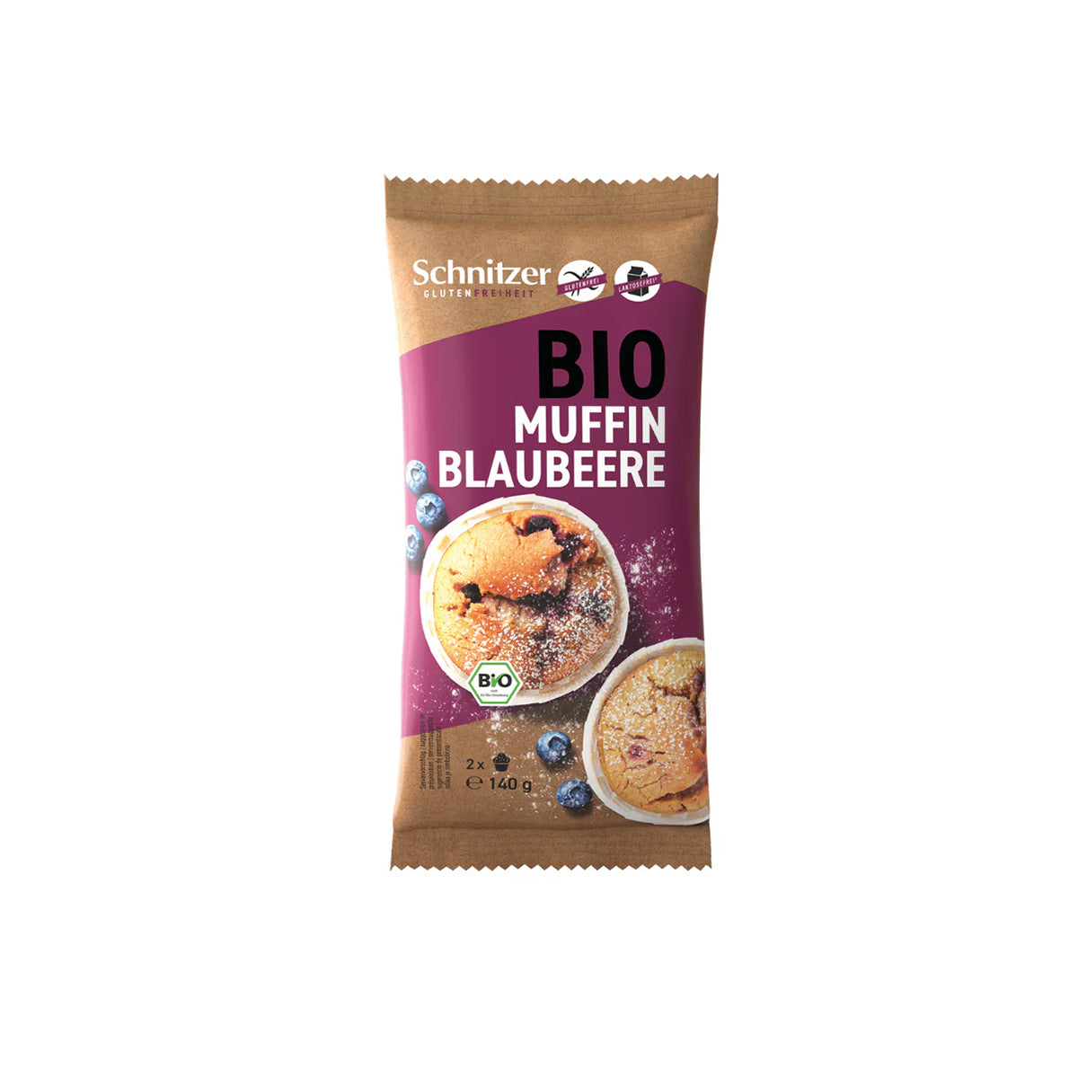 Áfonyás muffin gluténmentes - bio - 140g