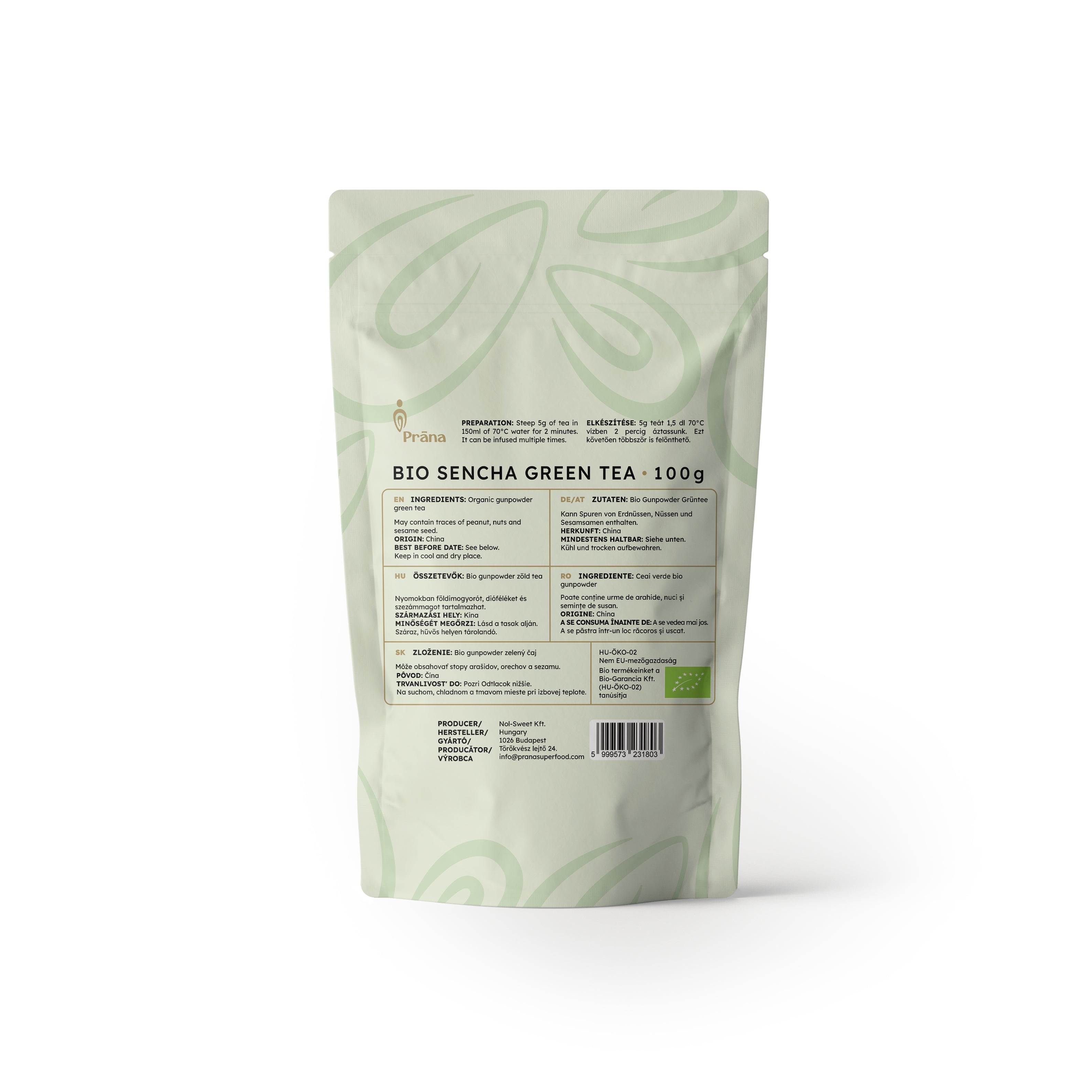 Sencha zöld tea - bio - 100g