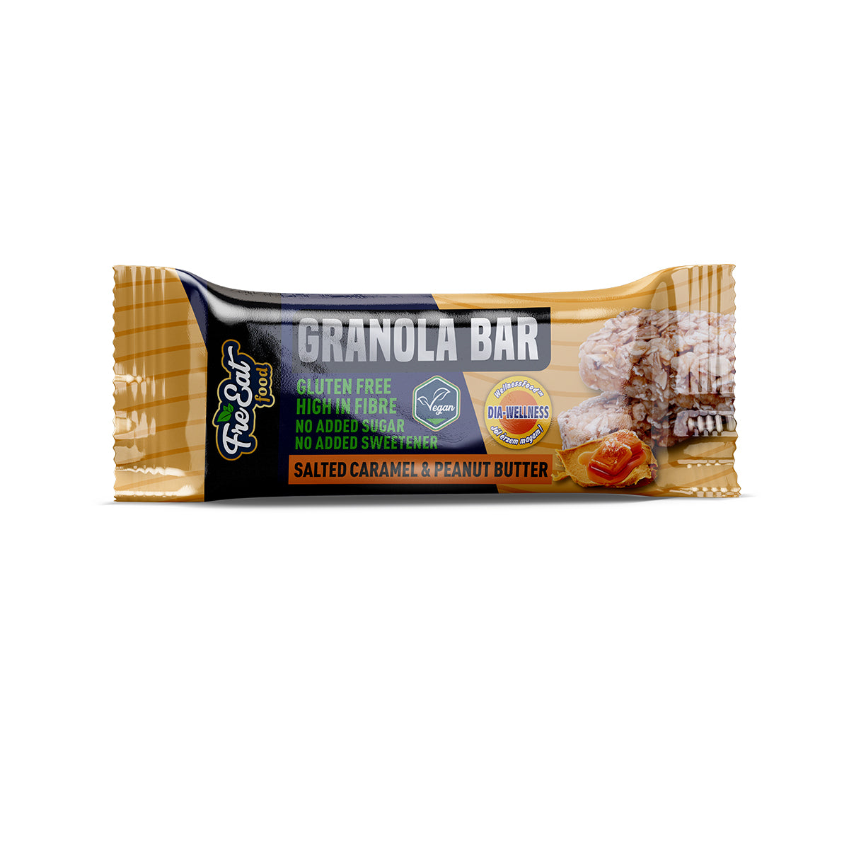 Sós-karamell ízű Granola Bar - 50g