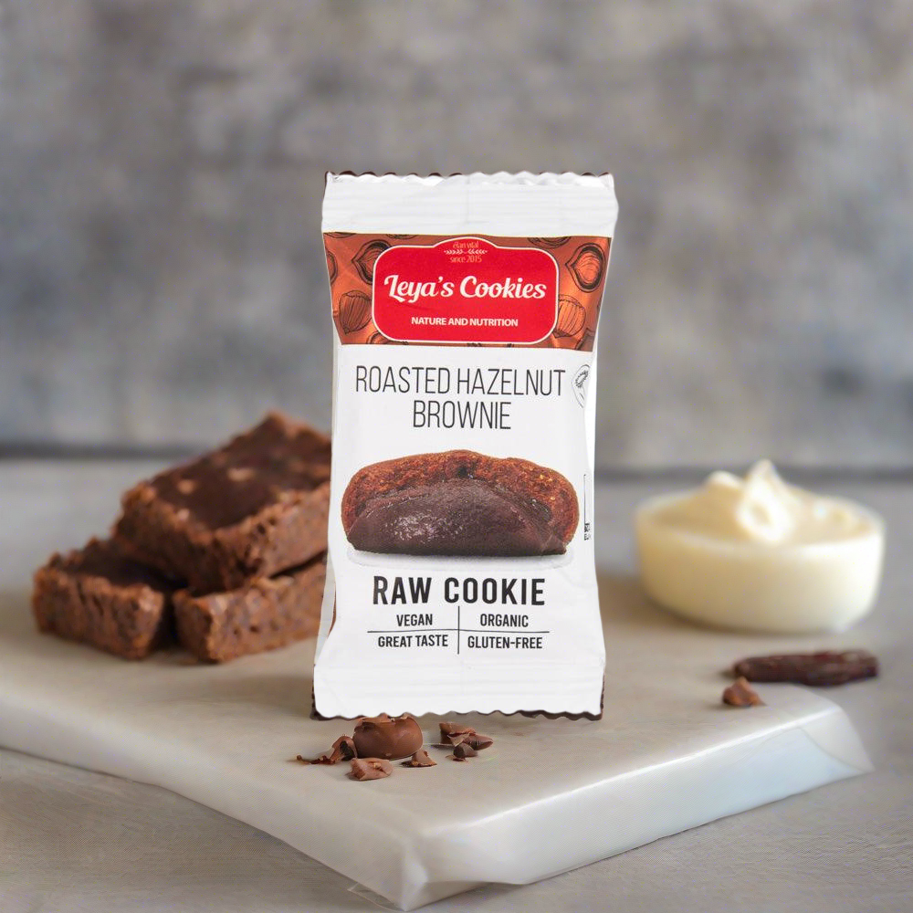 Törökmogyorókrémes Leya's Cookies - bio