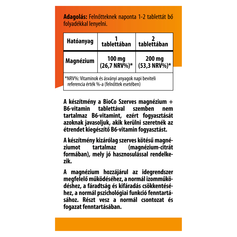 szerves-magnezium-100mg-stop-b6-tabletta-bio-60db