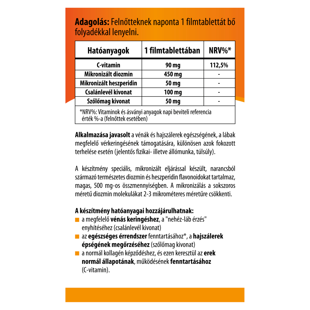 mikronizalt-diozminheszperidin-500mg-kapszula-bio-60db