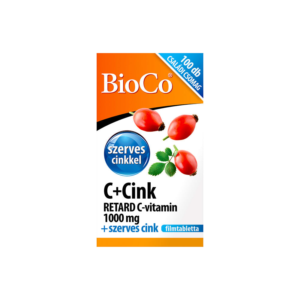 CCink-retard-C-vitamin-1000mgszerves-cink-bio-100db