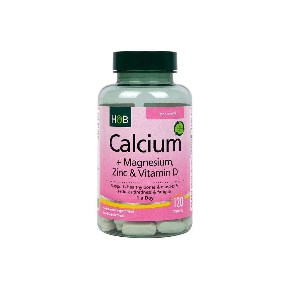 HollandAndBarrett-Kalcium-D3-Magnezium-Cink-120db