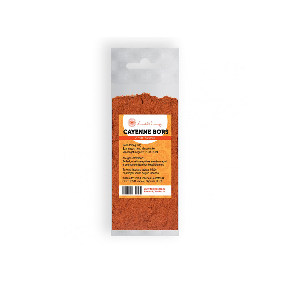 Cayenne-bors-orolt-30g