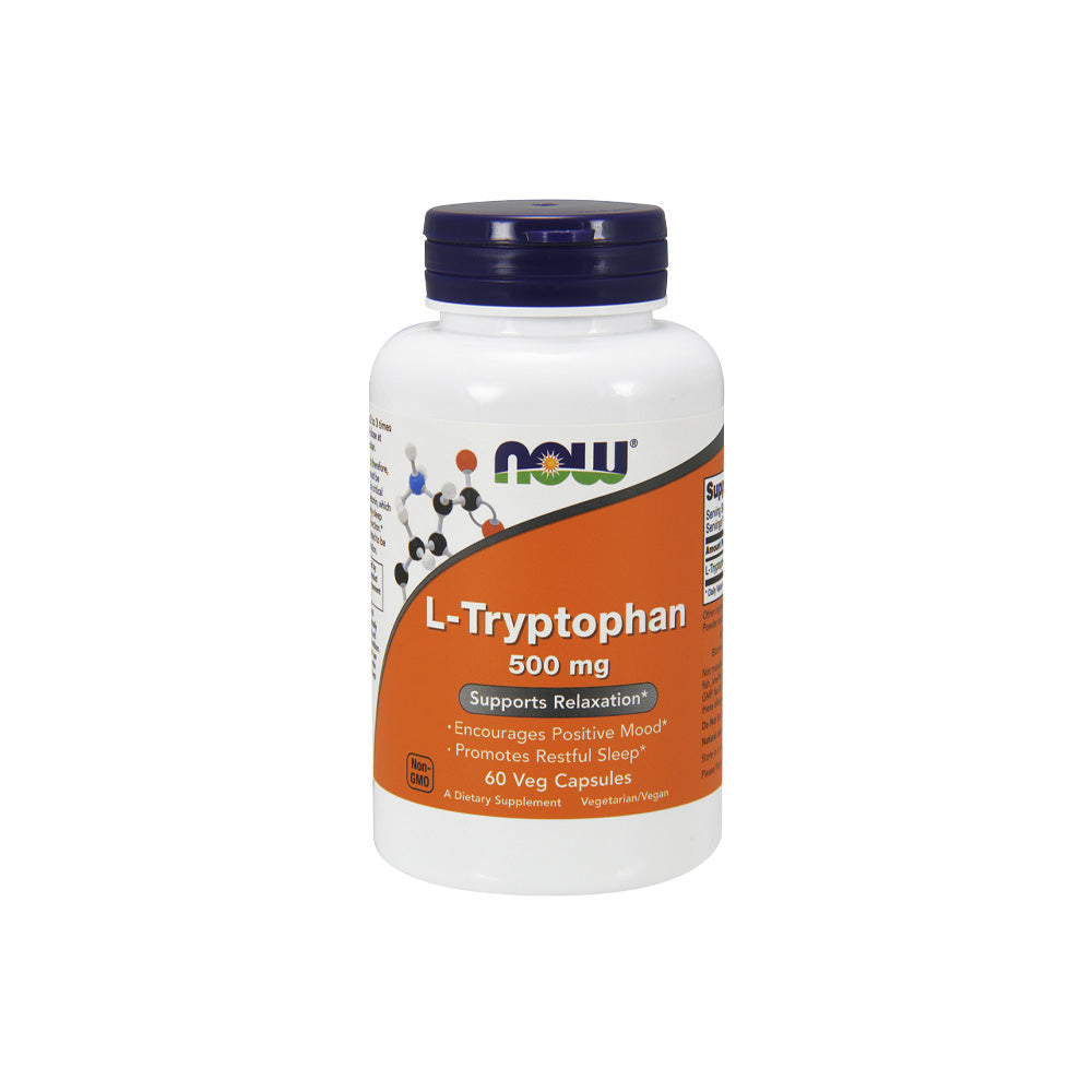 Now L-tryptophan 500 mg - 60db