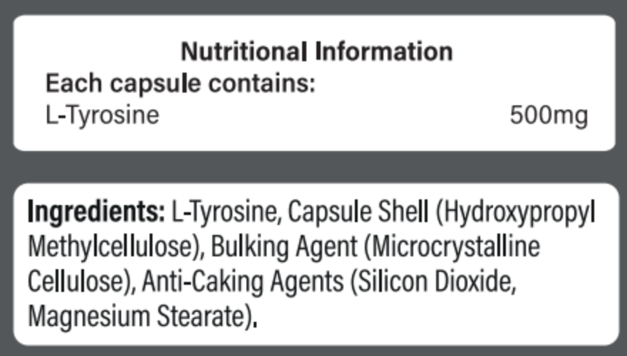 L-Tirozin 500mg 50db