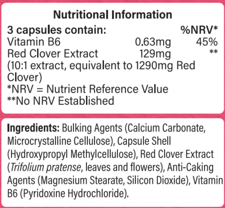 Vöröshere kivonat 1290mg - 100db