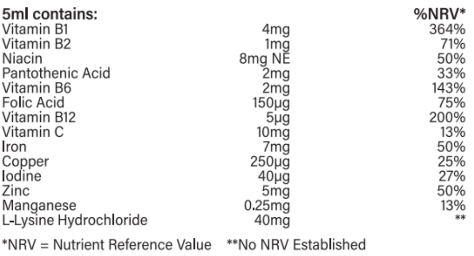 Vas,B-vitaminokkal, ásványi anyagokkal és C-vitaminnal szirup - 500ml