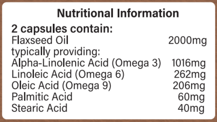 Lenmagolaj 2000mg - 60db