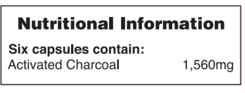 Aktív szén 1560mg - 120db