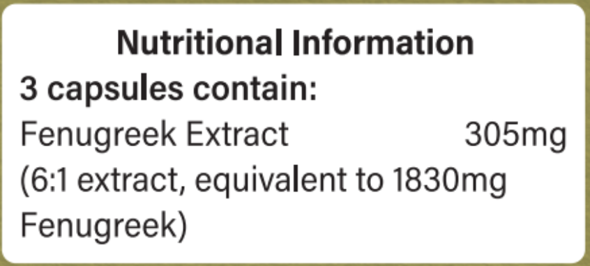 Görögszéna kivonat 1830mg - 90db