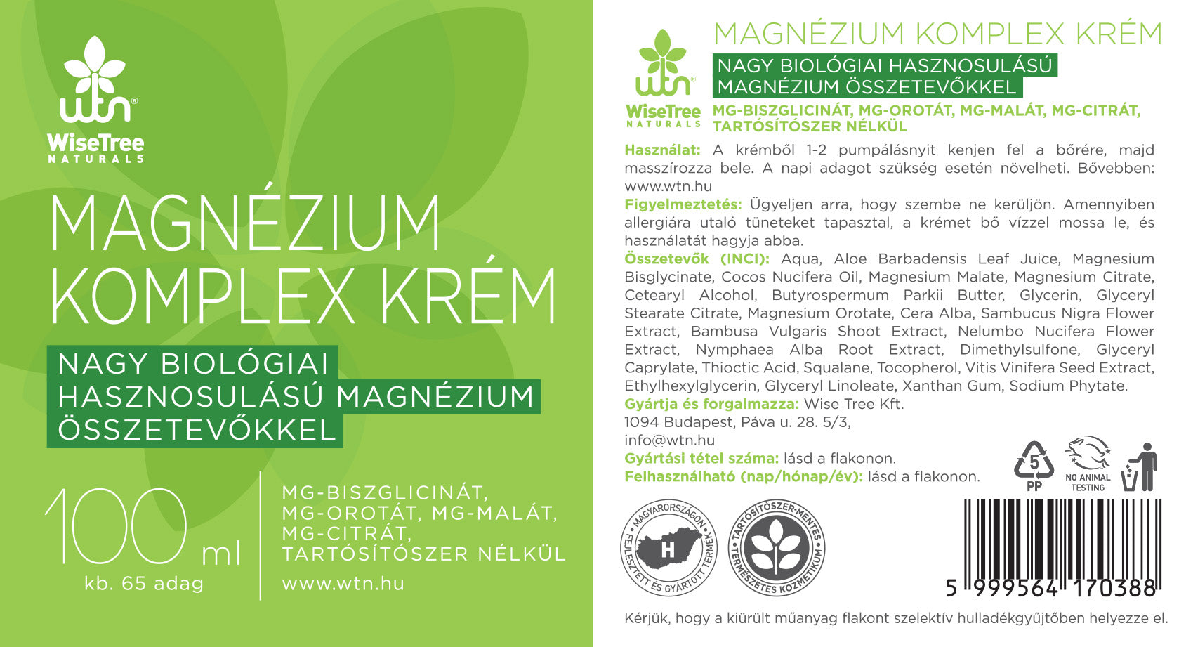 magnezium-komplex-krem-100ml