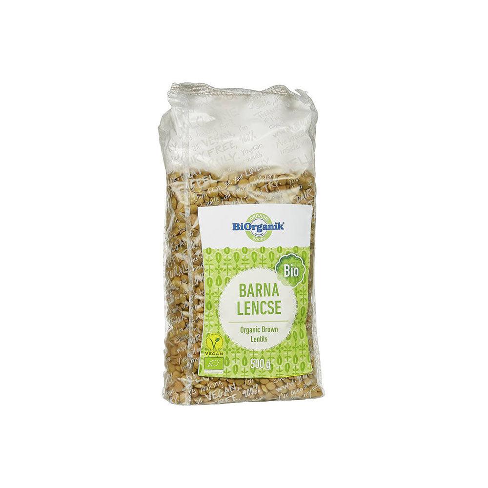 Bio Barna lencse 500g
