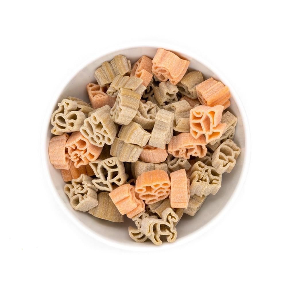 Bio Lencse és Borsótészta-Állatkás