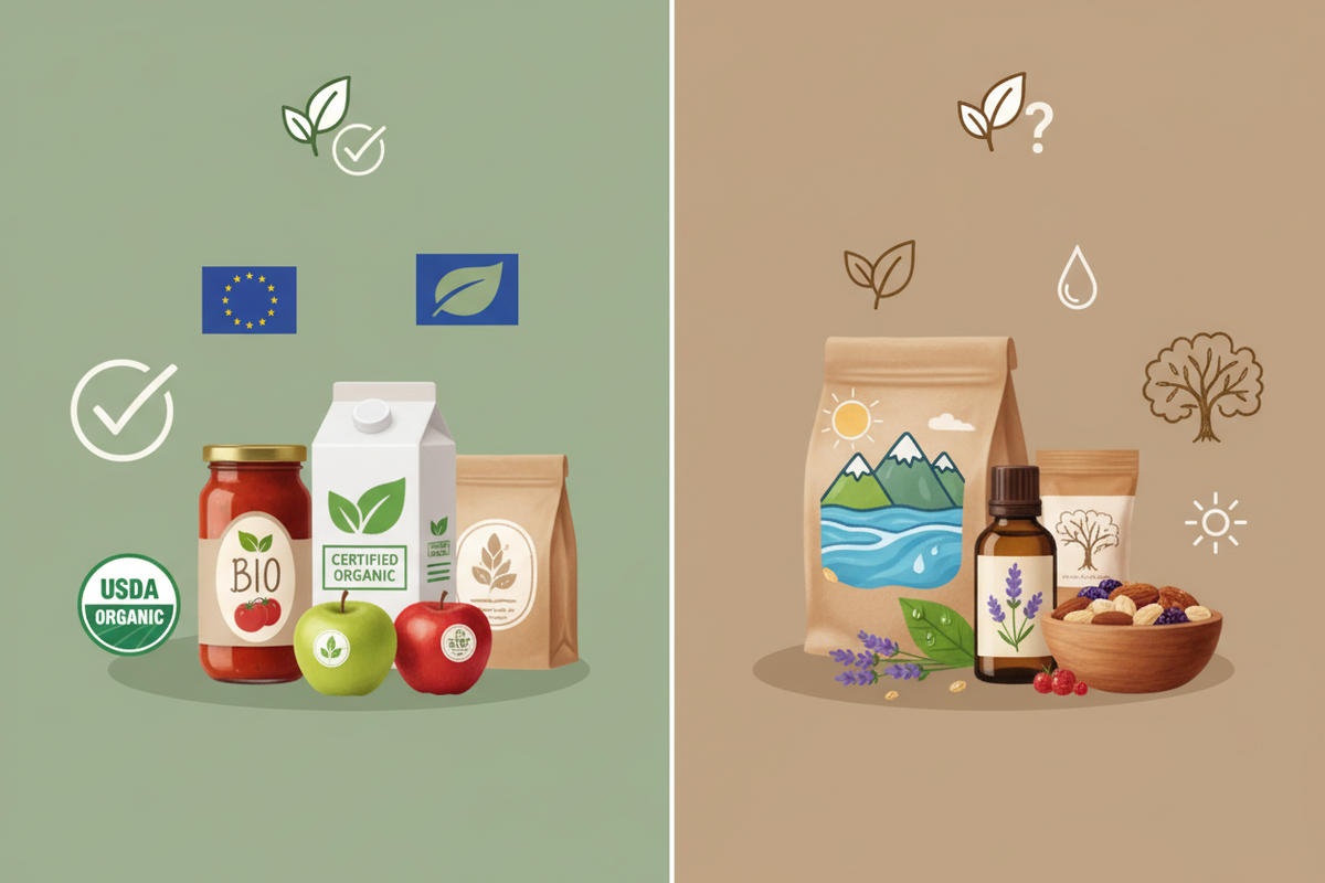 Bio, vagy natúr? Tudtad, hogy nem ugyanaz?